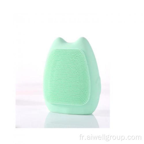 Clean à brosse à lavage en silicone mignon